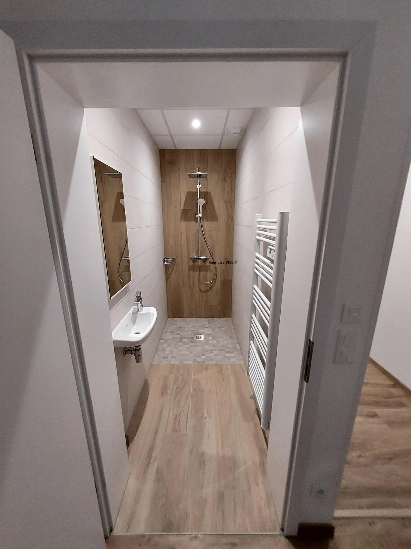 Création espace salle de bain