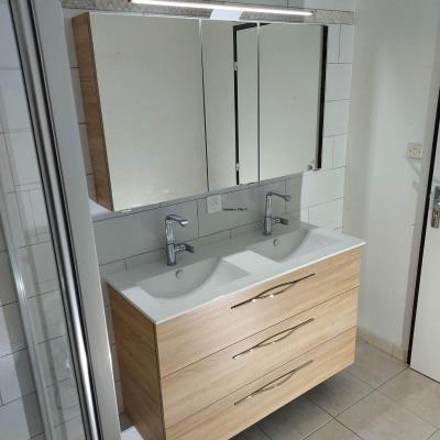 Installation meuble salle de bain